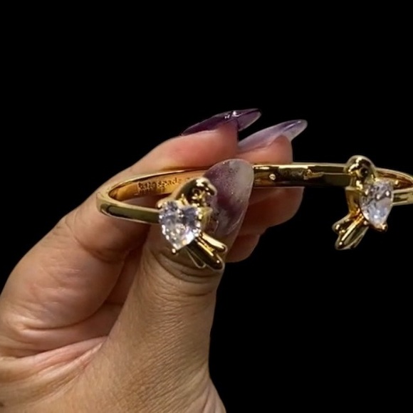 KATE SPADE Spring Scene‎ Love Bird Bracelet Cuff NWT - Picture 3 of 3